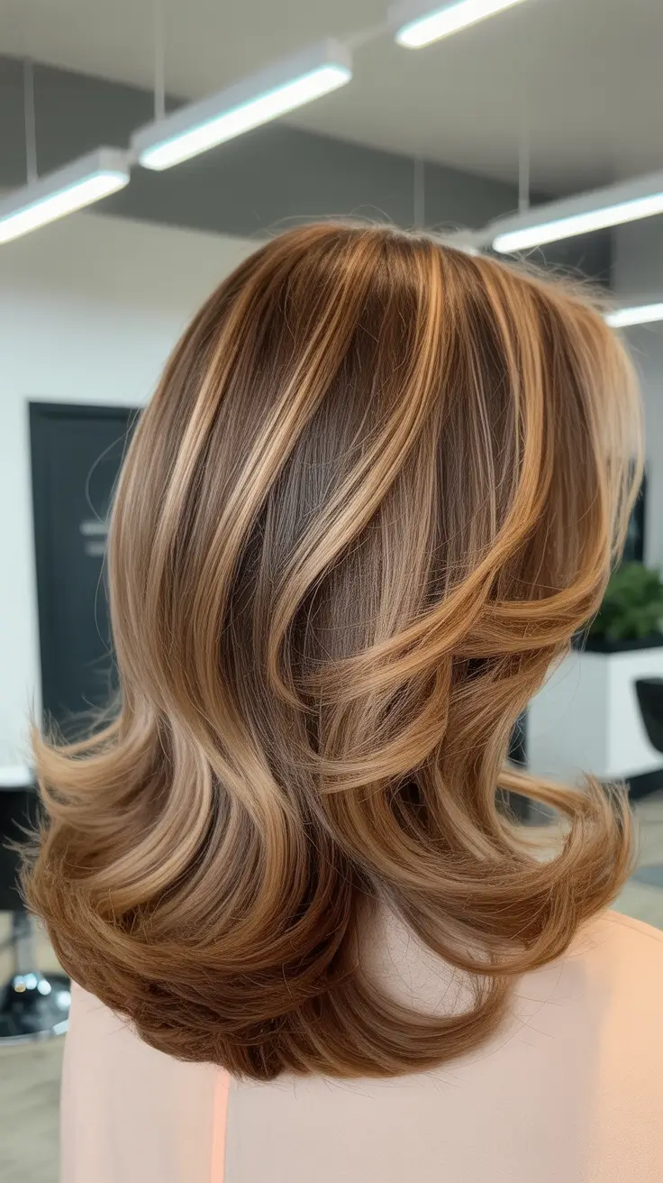 hair color for dark skin 2026 Layered Honey Melt