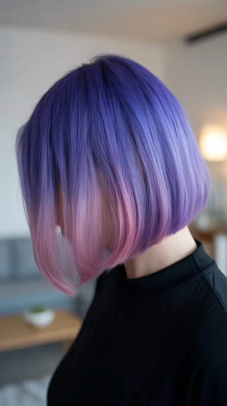 bob haircut 2026 Violet Fusion Bob