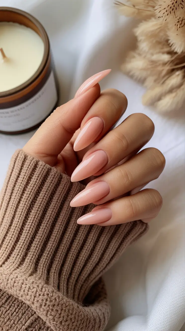 Classy Nails Aesthetic 2026 Pink Almond Nails