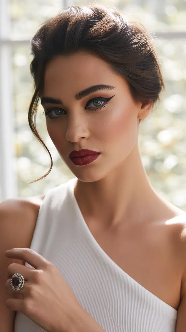 quick hairstyles 2026 Soft Structured Updo With Face Framing Detail