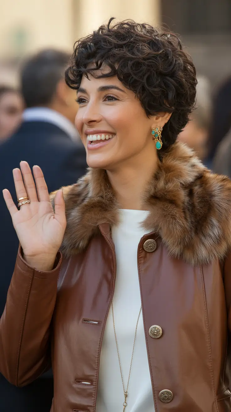 pixie haircut 2026 Soft Curls and Easy Energy