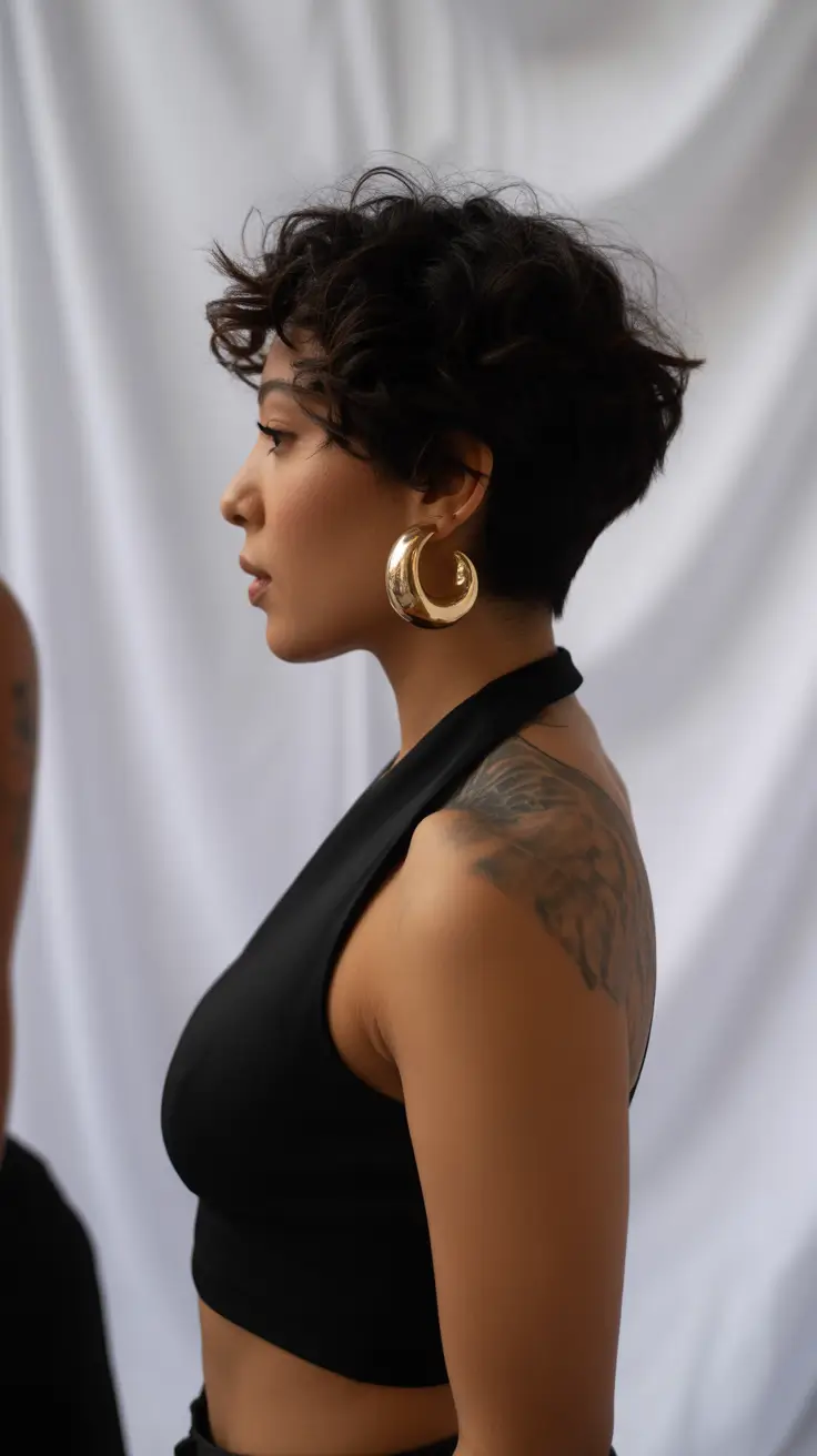 pixie haircut 2026 Curly Power Chic