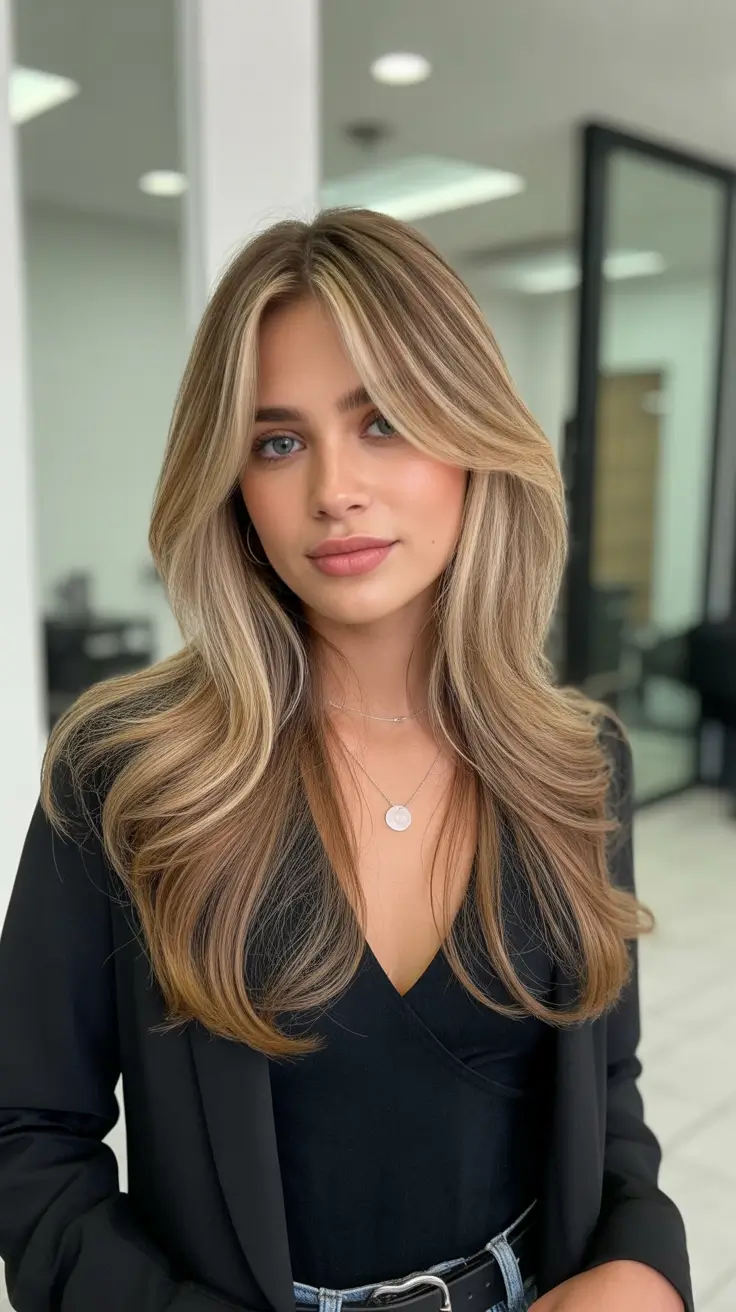 Haircut Ideas 2026 Butter Blonde Blowout With Soft Dimension