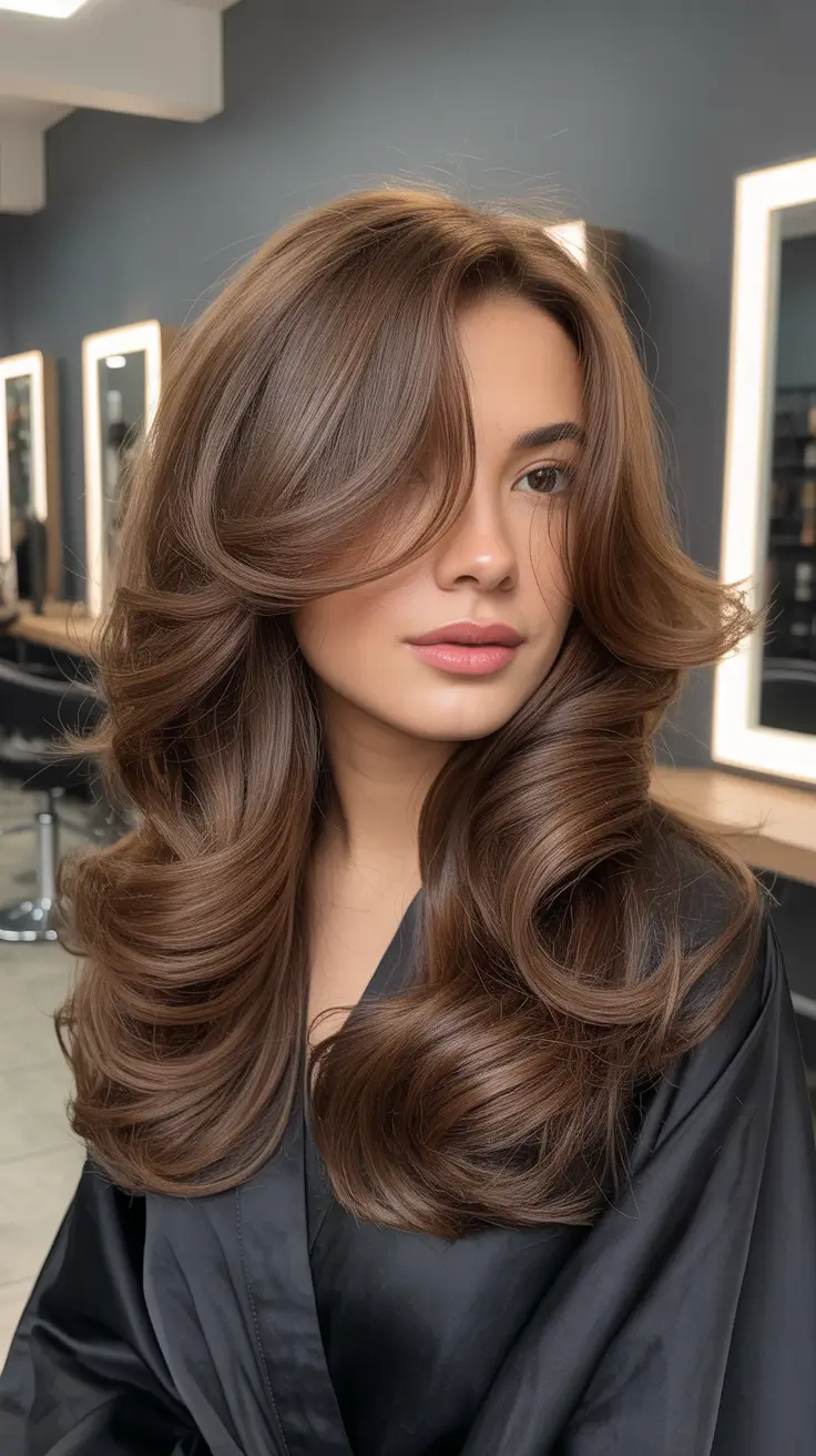 Butterfly Haircut 2026 Velvet Cocoa Layers