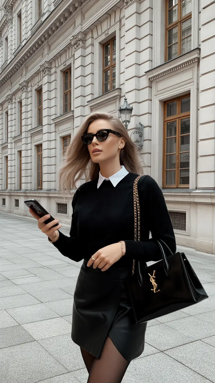 old money outfits 2026 City Grace in Monochrome