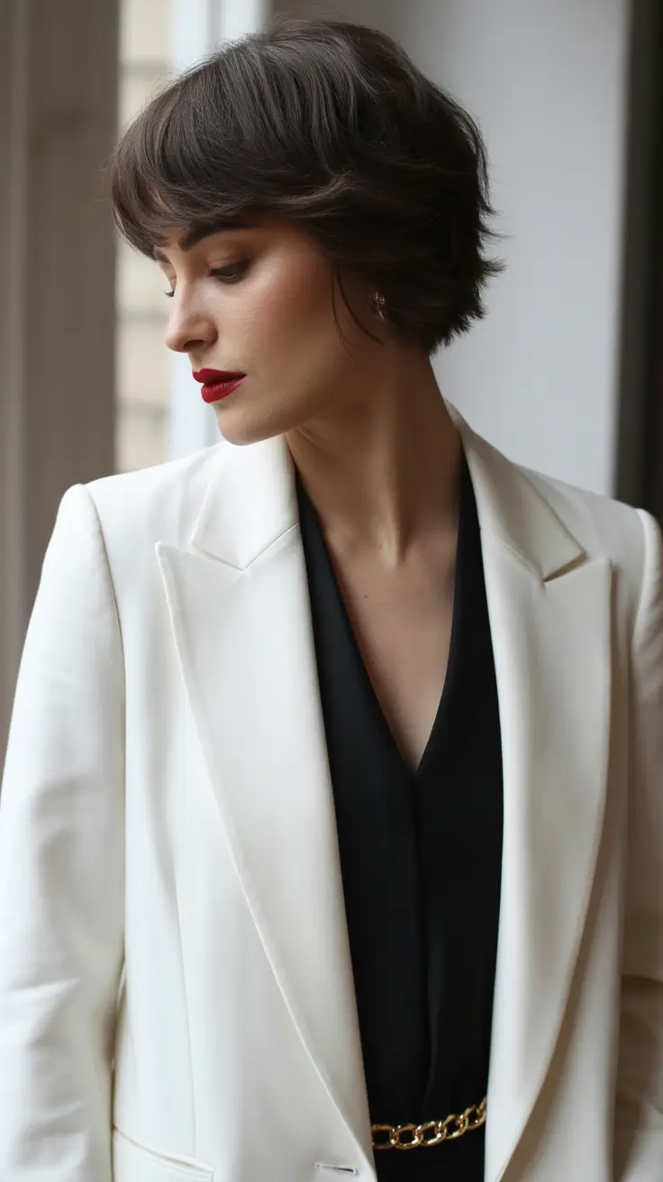 pixie-hairstyles-2026-Elegant-Brunette-Pixie-With-Classic-Layers