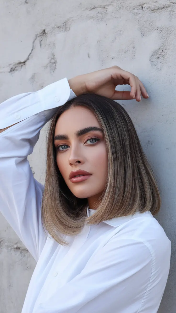 Ash Brown Hair Color 2026 – The Cool, Soft & Golden Palette Everyone Will Want