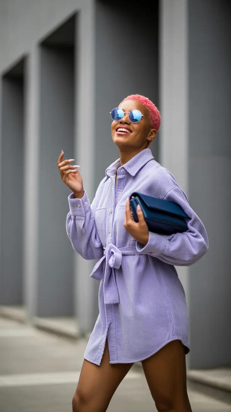 brunch outfits 2026 Cool Lilac Ease