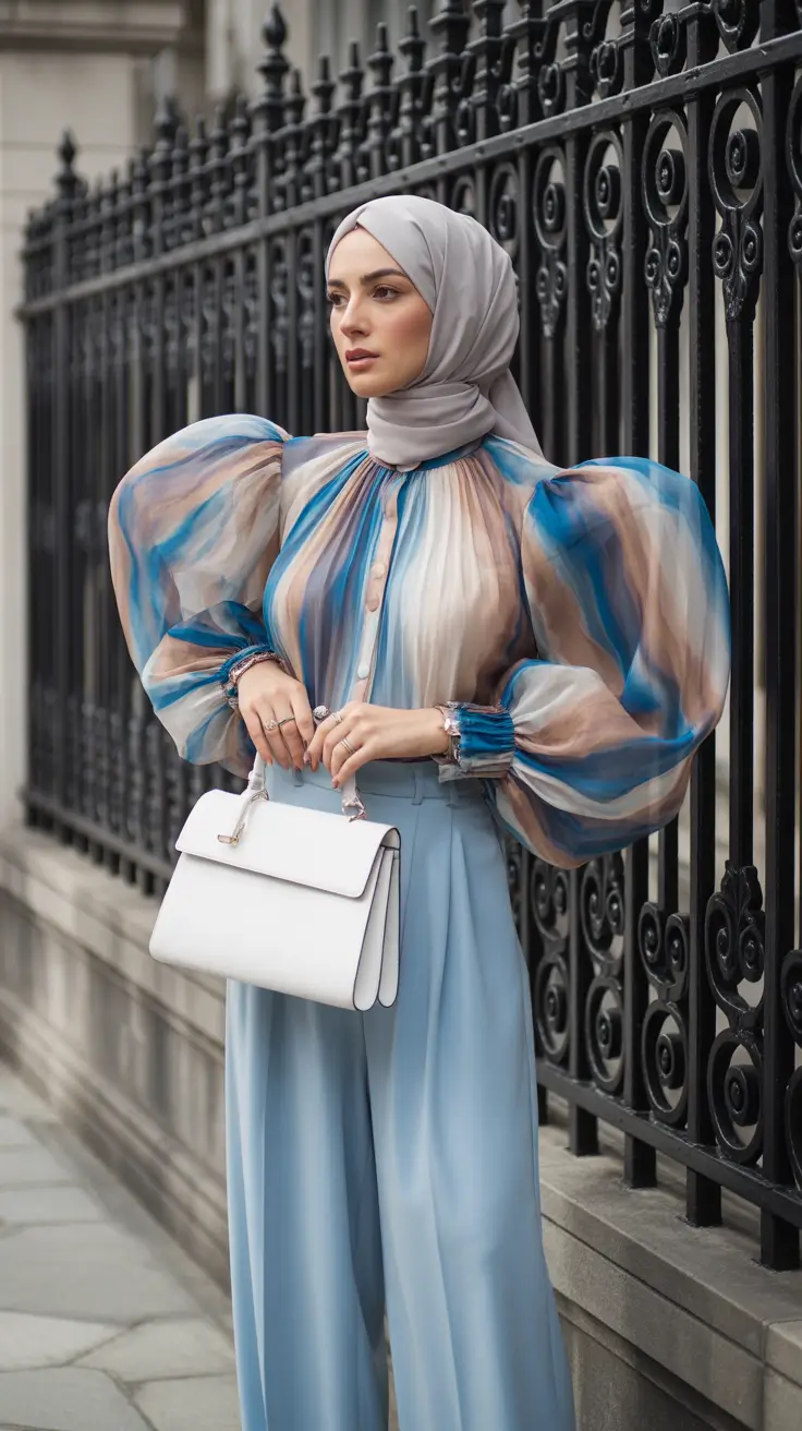 brunch outfits 2026 Soft Sky Refinement