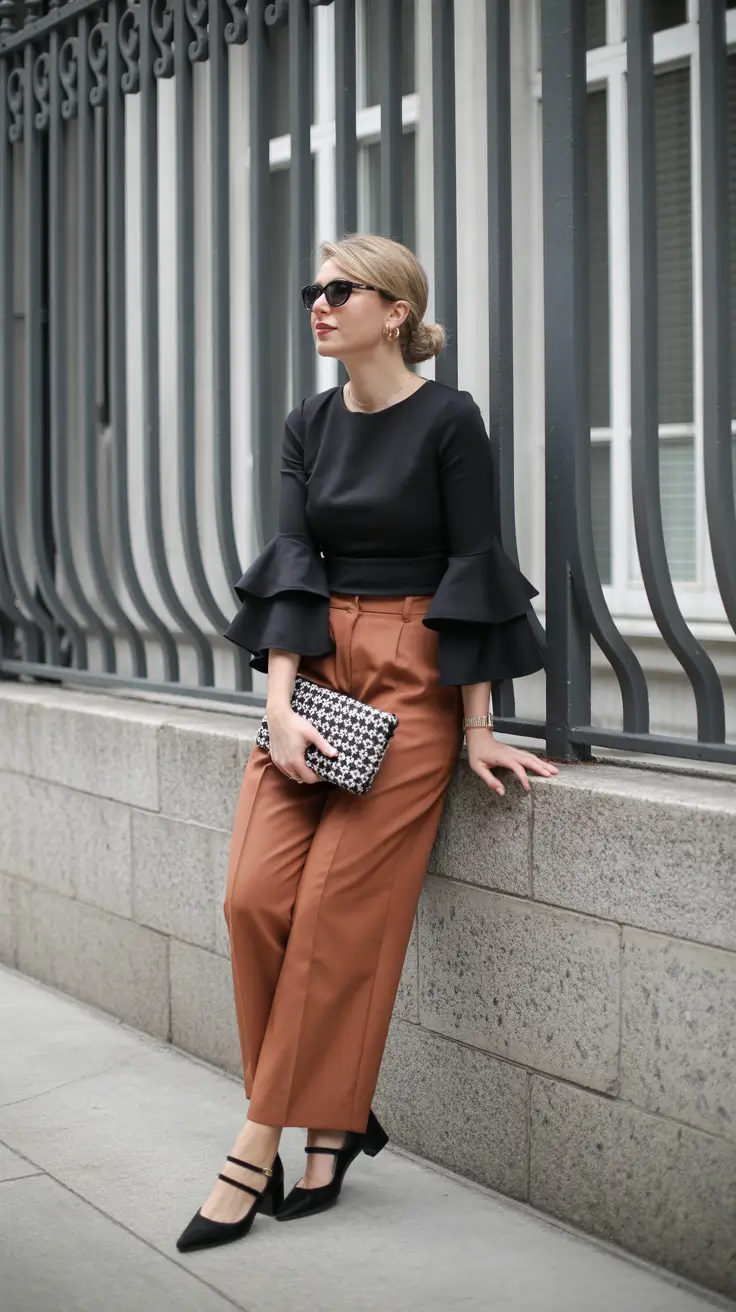 brunch outfits 2026 Effortless Elegance in Warm Neutrals