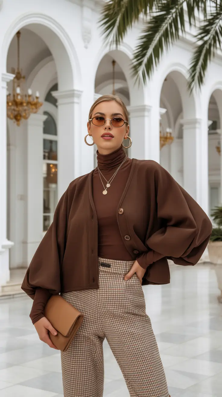 cold weather outfits 2026 Rich Mocha Layers