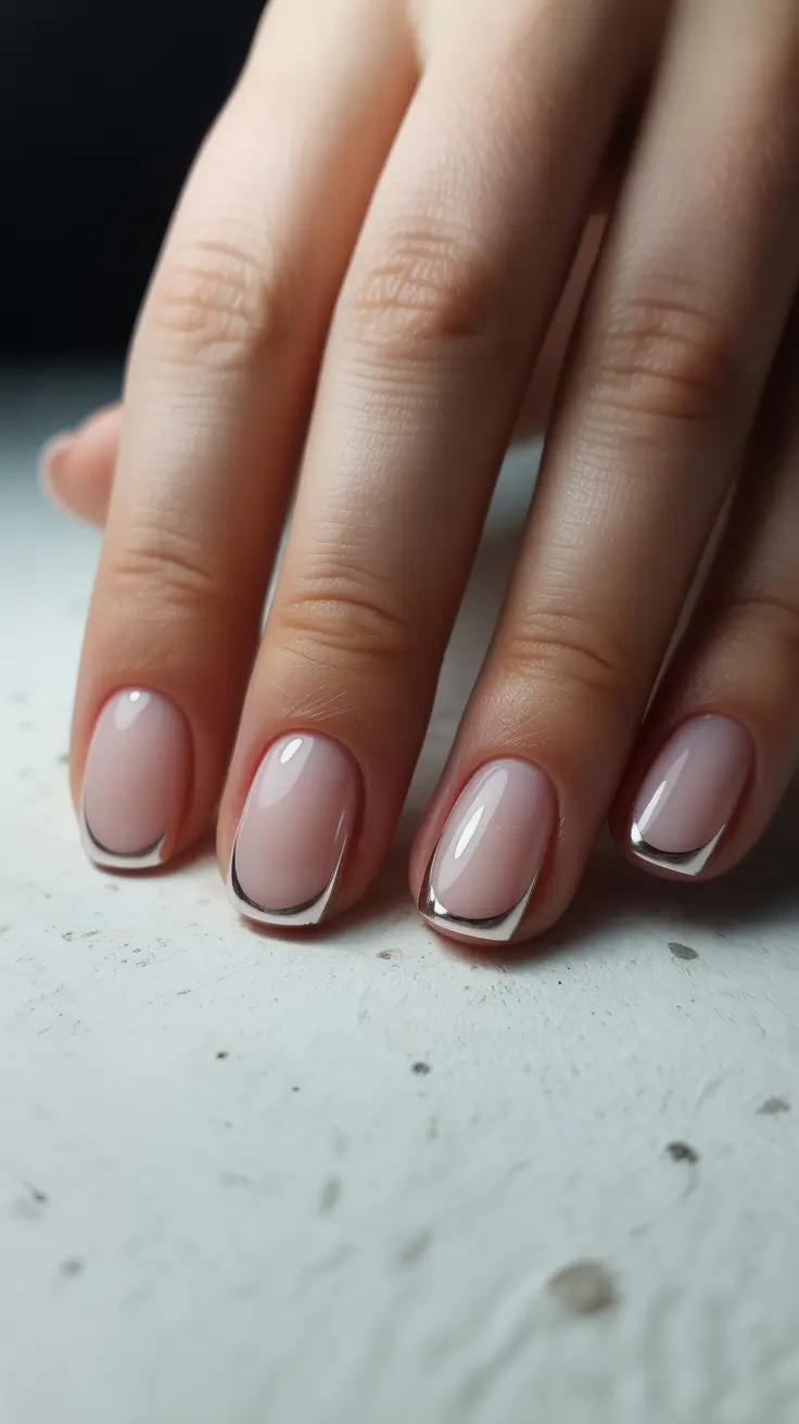 Best Gel Nails 2026 Micro French Gel Nails