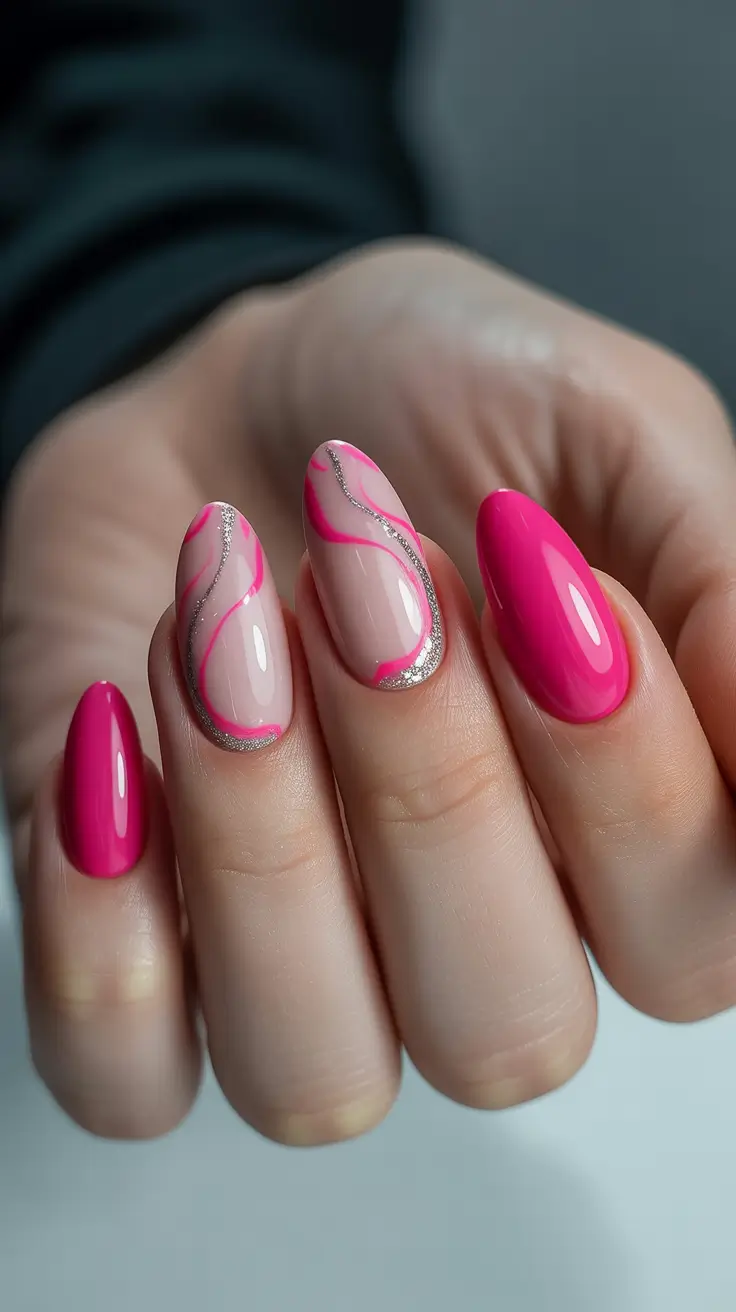 Best Gel Nails 2026 Hot Pink Gel Nails