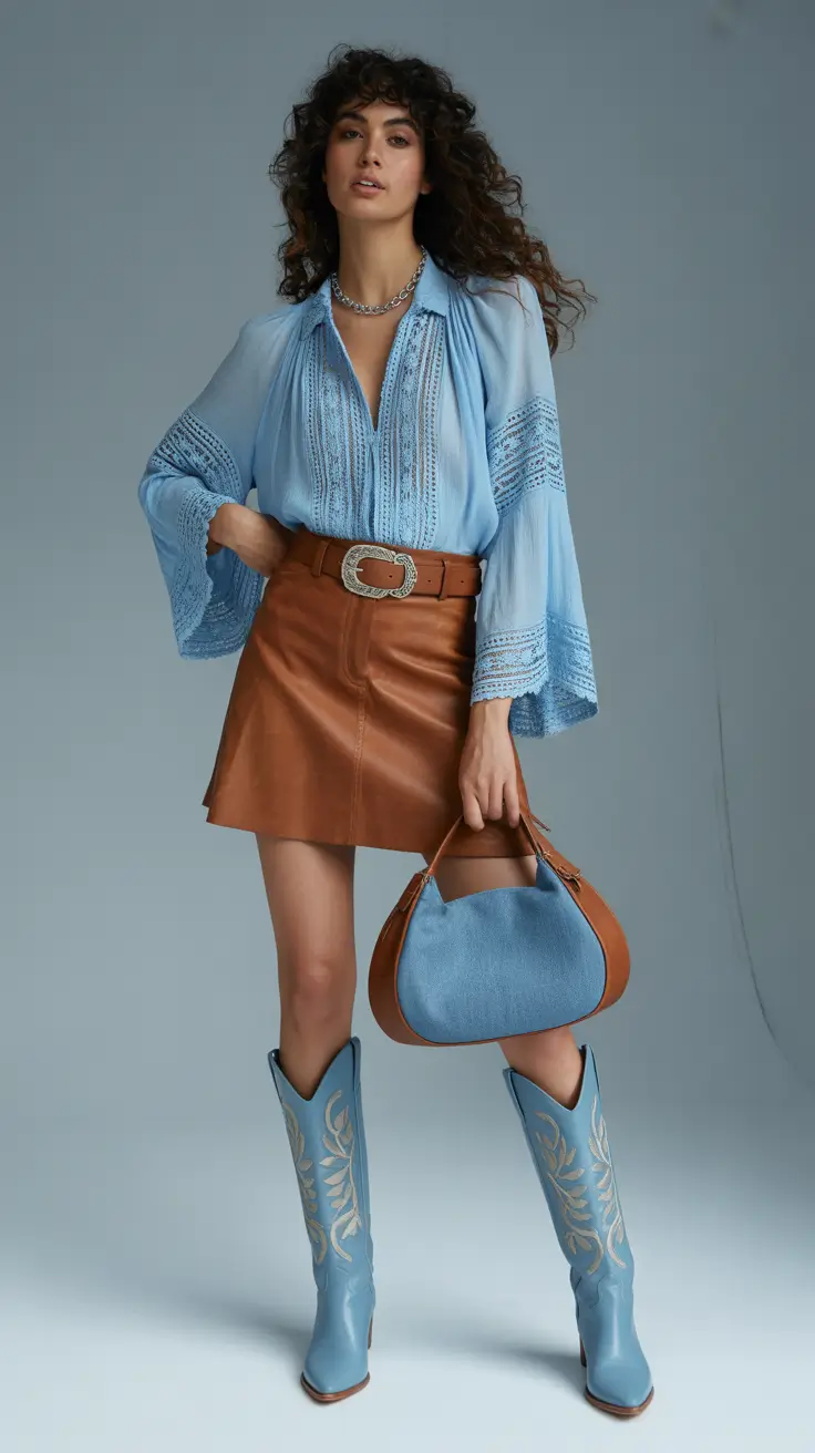 office-outfits-2026-Boho-Denim-Spirit