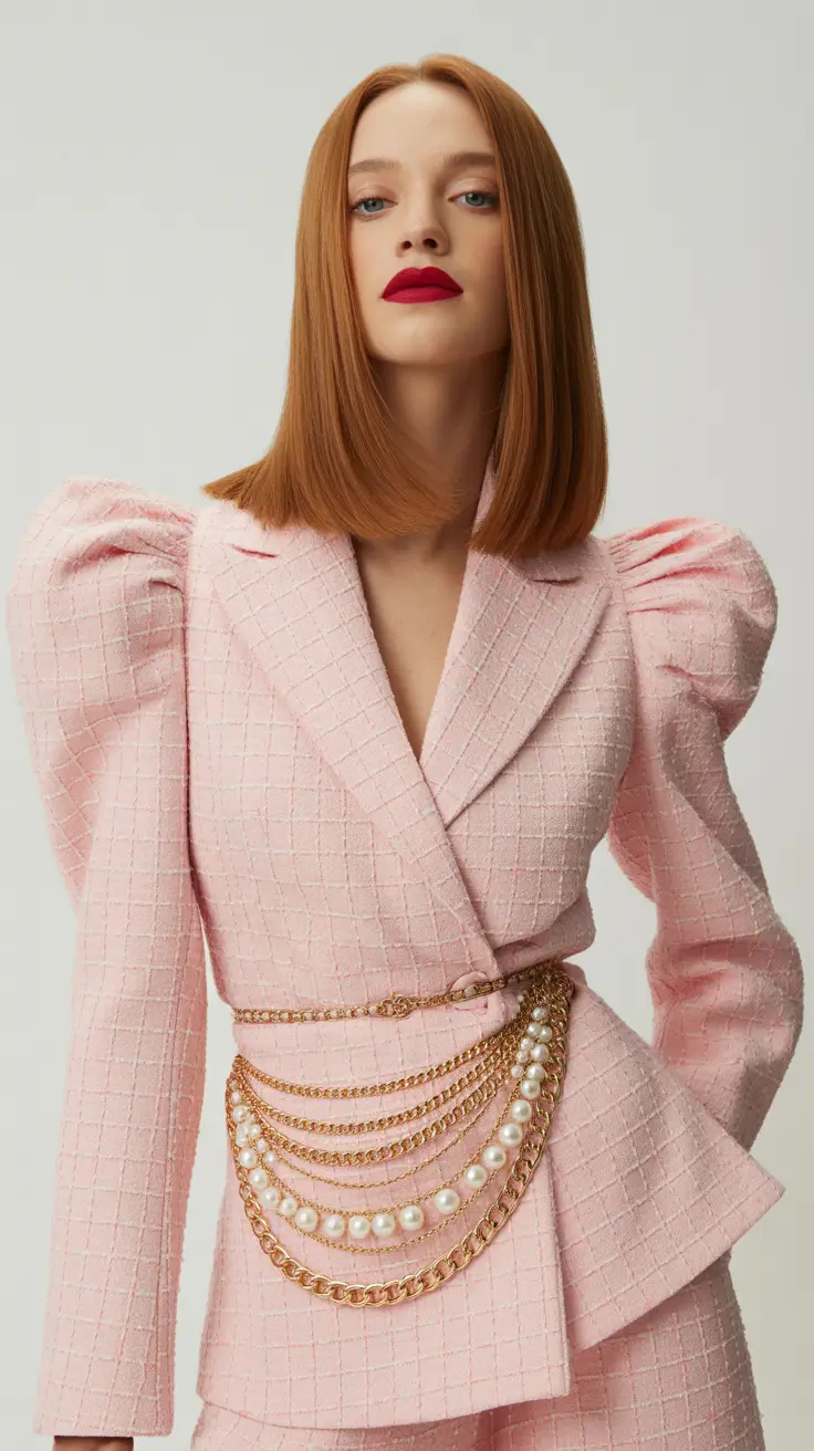 wedding guest outfits 2026 Powder Pink Power Play