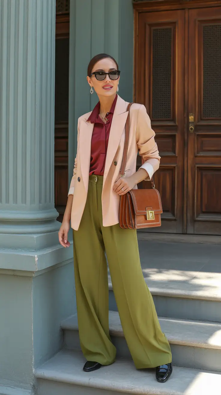 business casual outfits 2026 Color Play The Blazer Edit