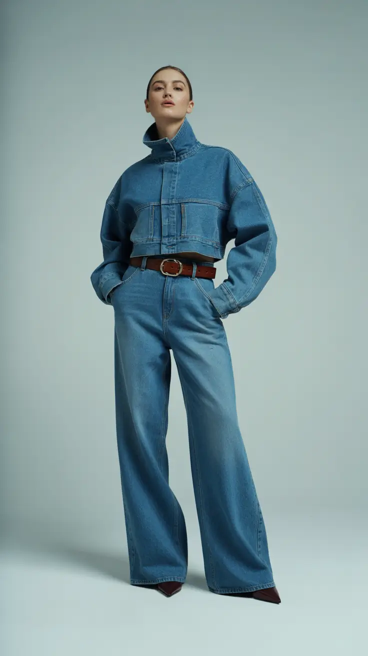 Capsule Wardrobe Outfits 2026 - Denim Reimagined: Relaxed, Yet Refined