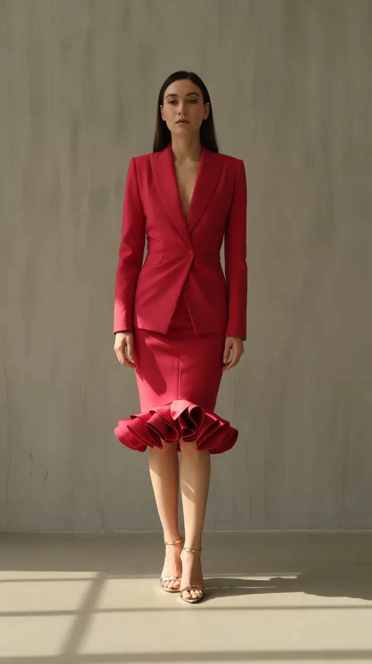 Capsule Wardrobe Outfits 2026 Crimson Modernism