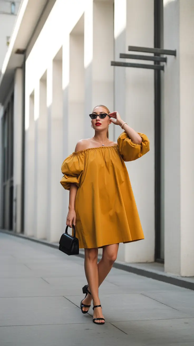 brunch outfits 2026 Modern Mustard Mood