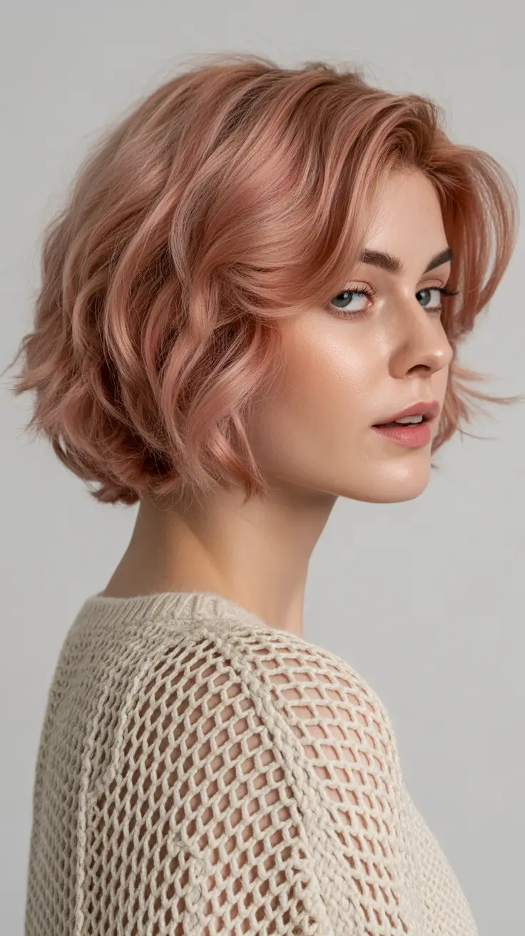 bob haircut 2026 Rose Velvet Bob