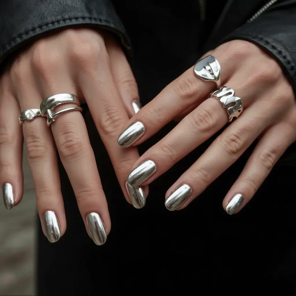 71 Beautiful Chrome Nails: Get Trending Styles & Inspiration for 2026