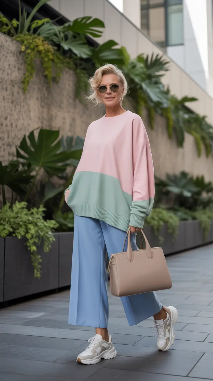 Soft Pastels and Comfort Spring Style Outfits for Women Over 50 2026