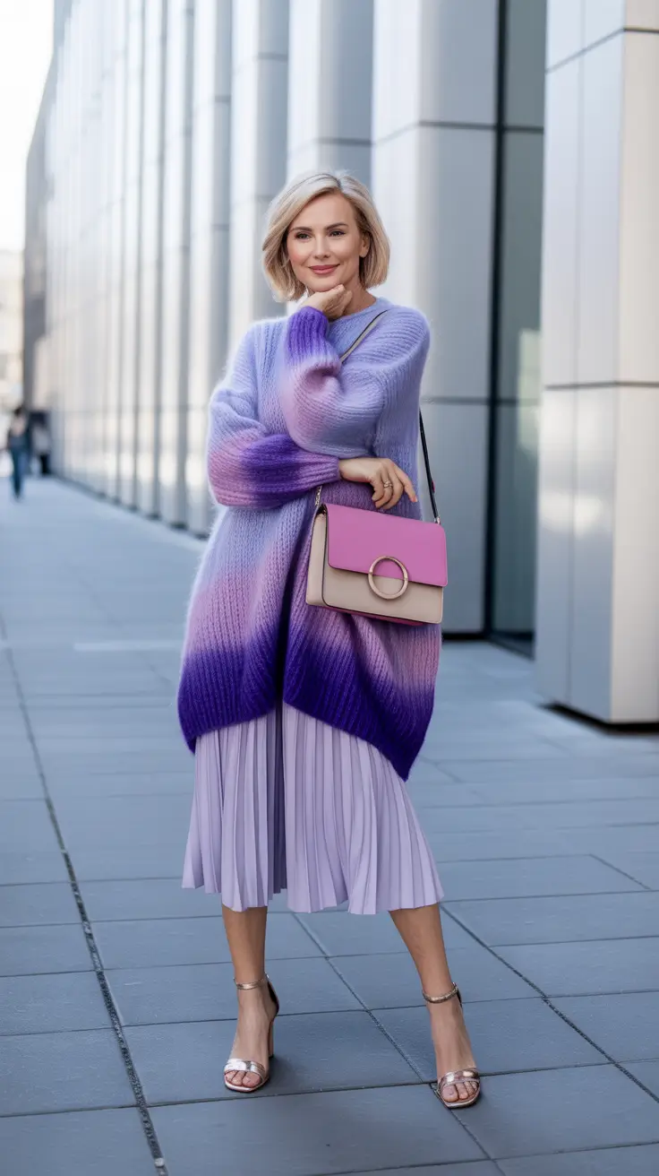 Soft Ombre Dreamy Feminine Touch Outfits for Women Over 50 2026