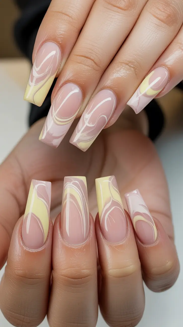 Coffin Shape Nails Ideas 2026 Pink Y2K
