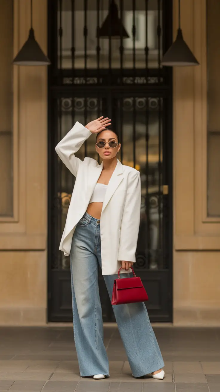 every day outfits 2026 White Blazer Energy