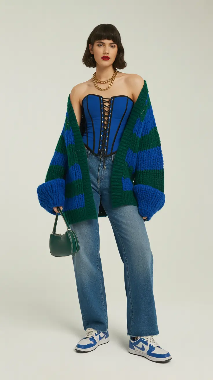 every day outfits 2026 Bold Stripes and Street Confidence