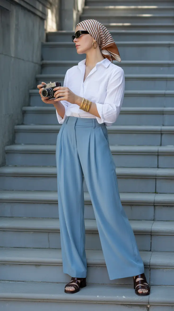 comfy outfits 2026 Retro Ease with Modern Flair