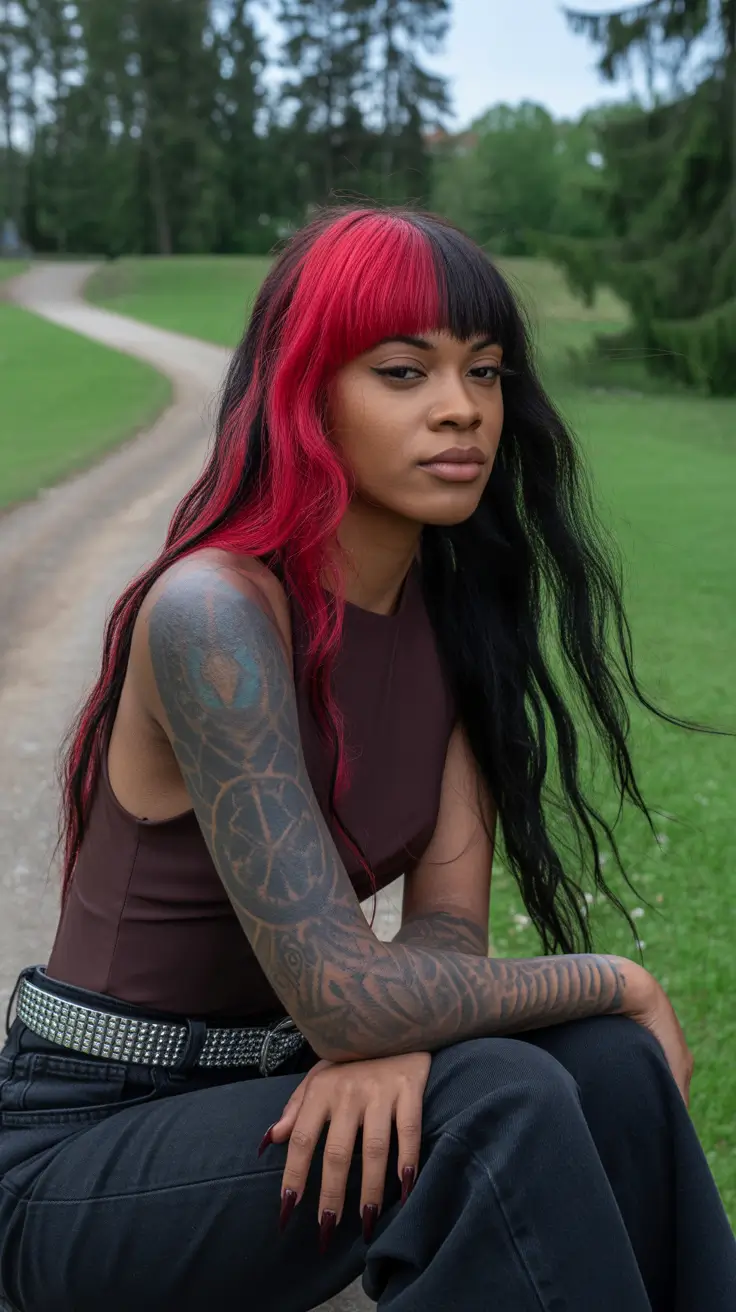 cool hair color for brown skin 2026