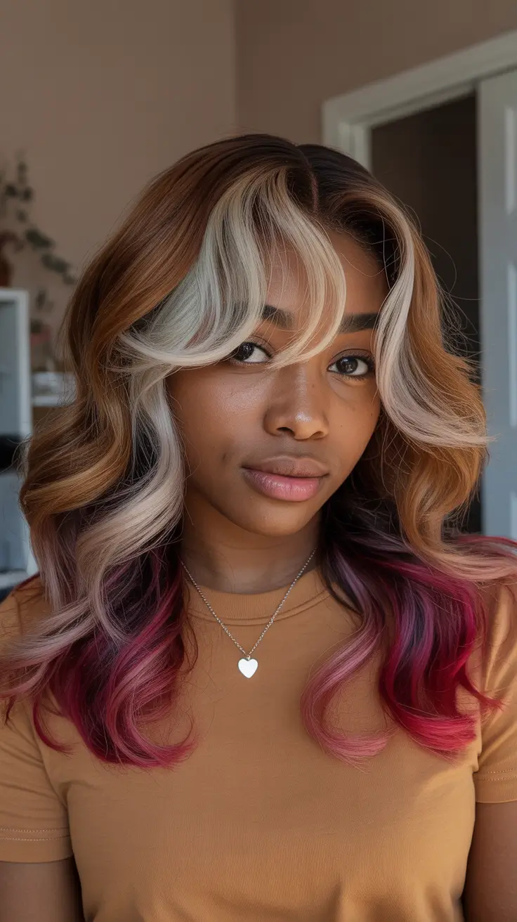 cool hair color for brown skin 2026