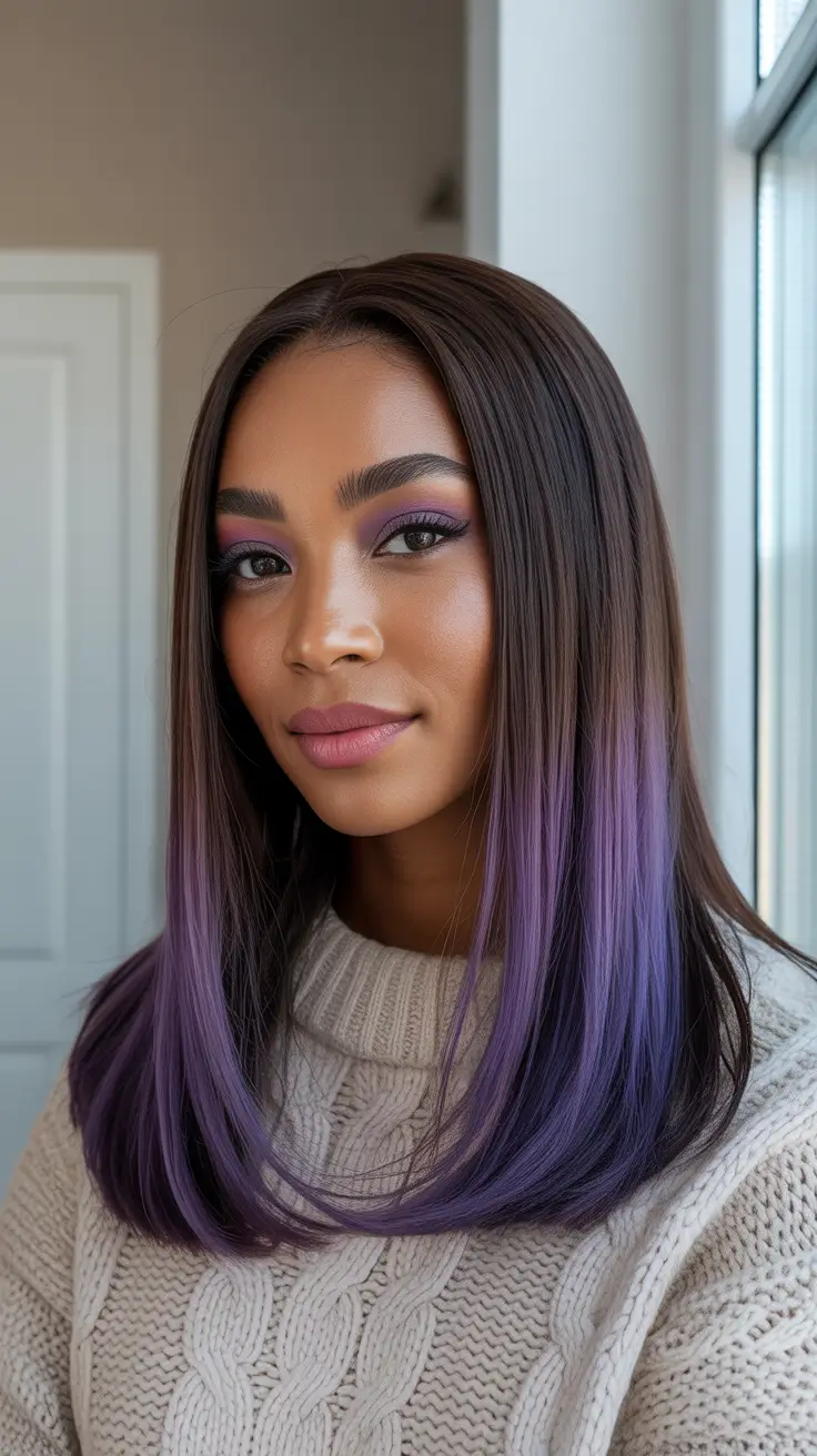 cool hair color for brown skin 2026