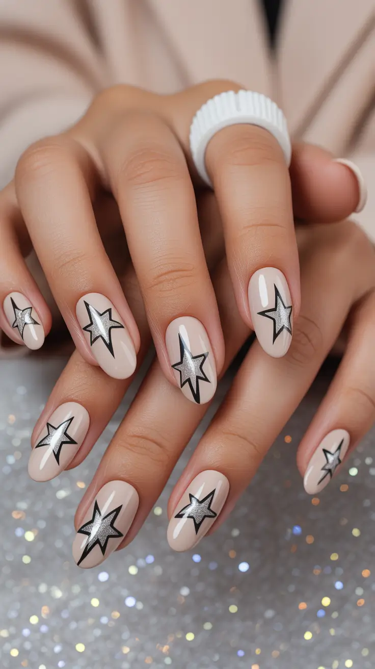 Cute Nails Inspiration 2026 Star Nails