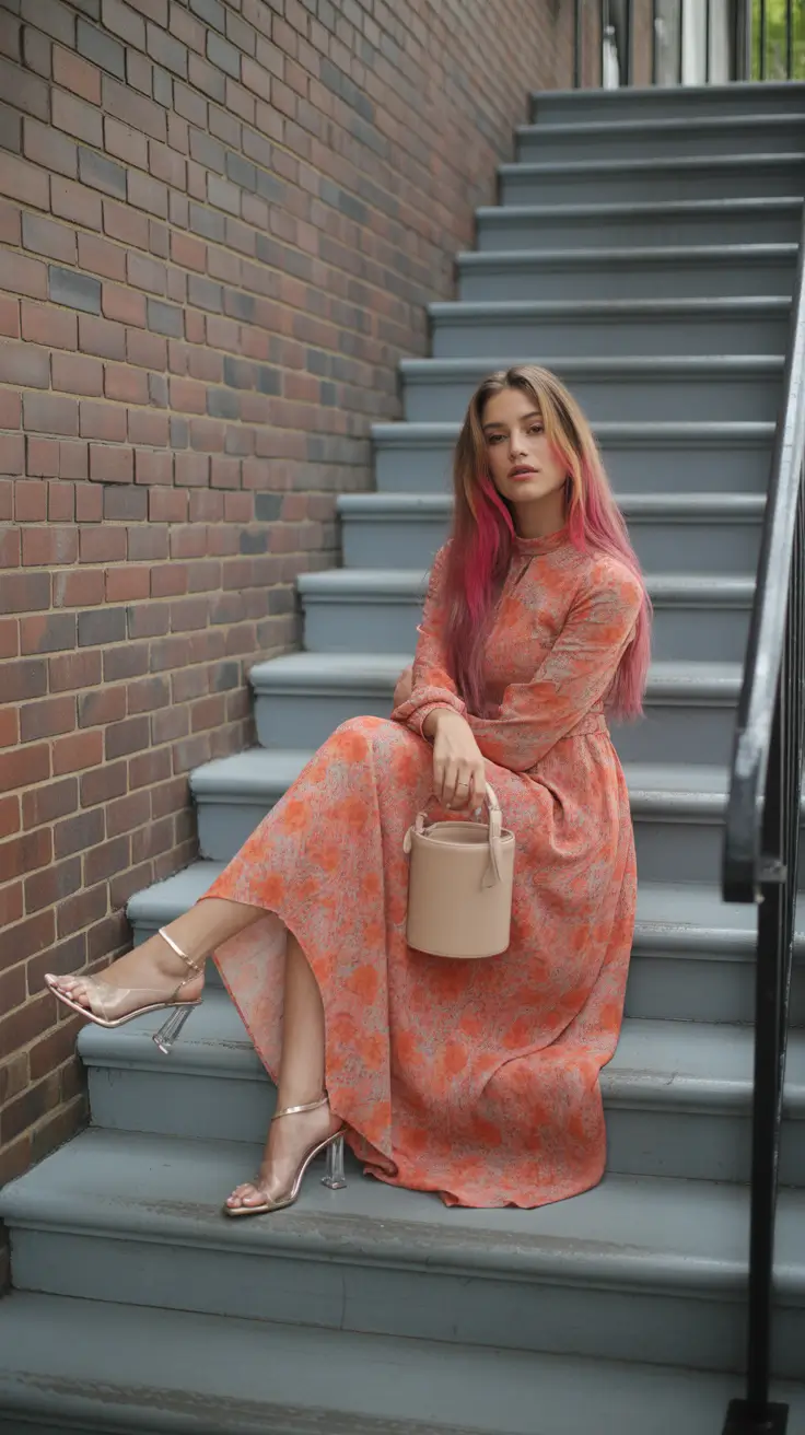 cute outfits 2026 Vintage Florals with a Modern Twist