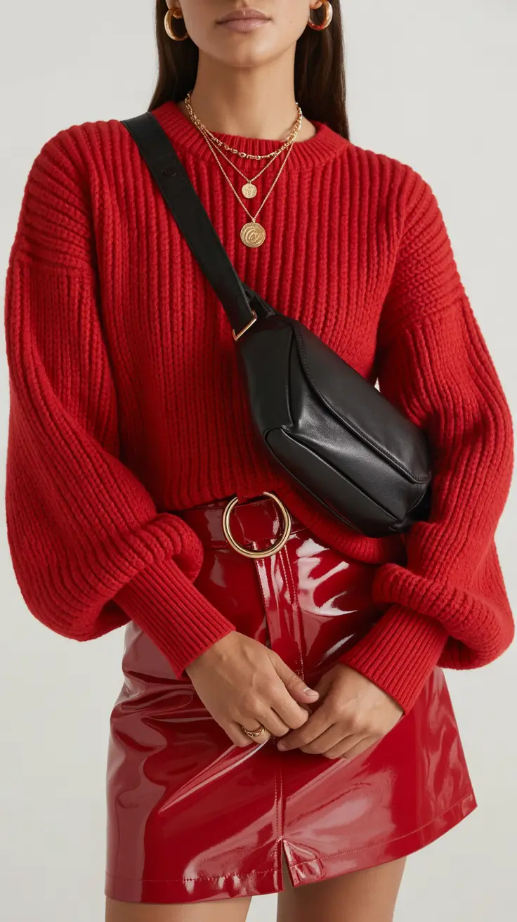 cute outfits 2026 Red Allure