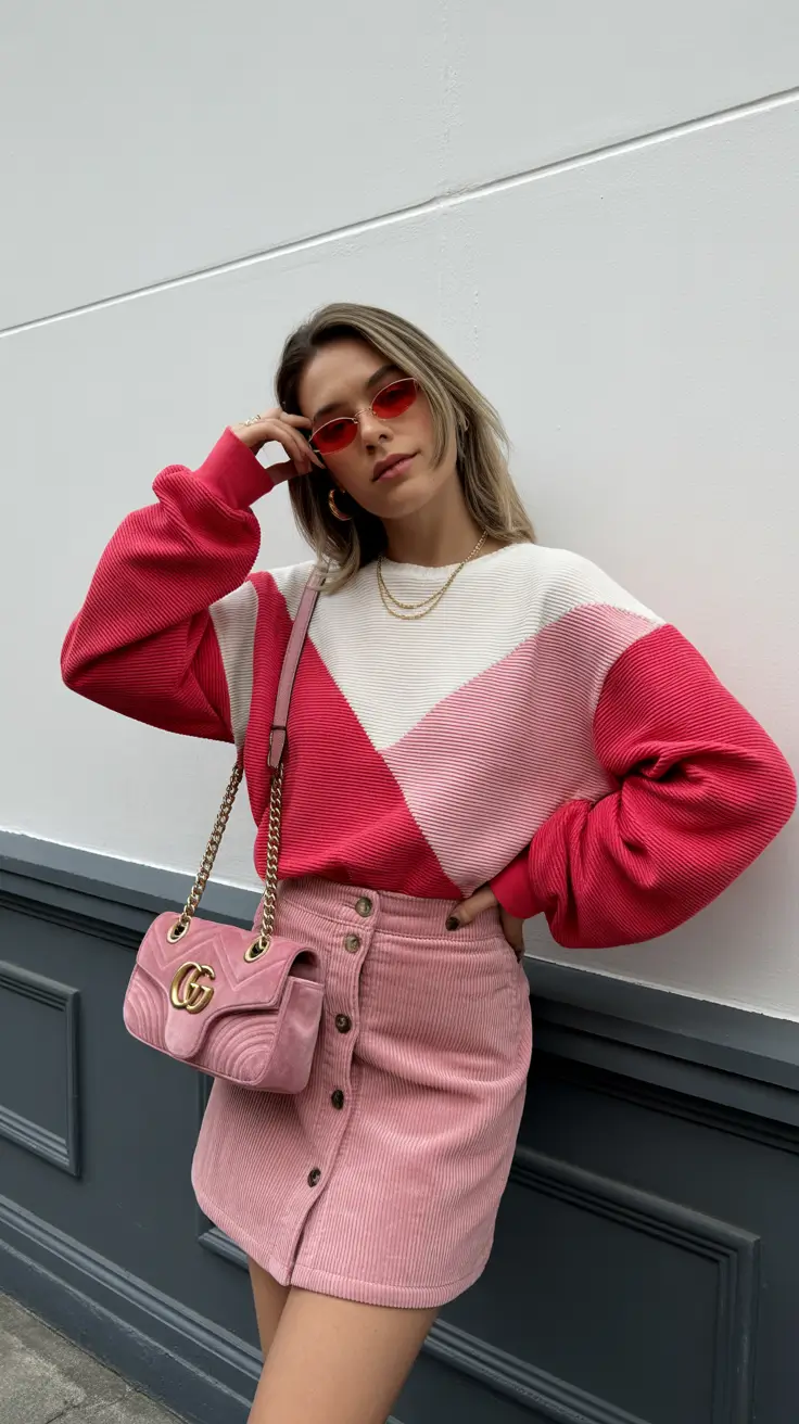 cute outfits 2026 Pink Harmony