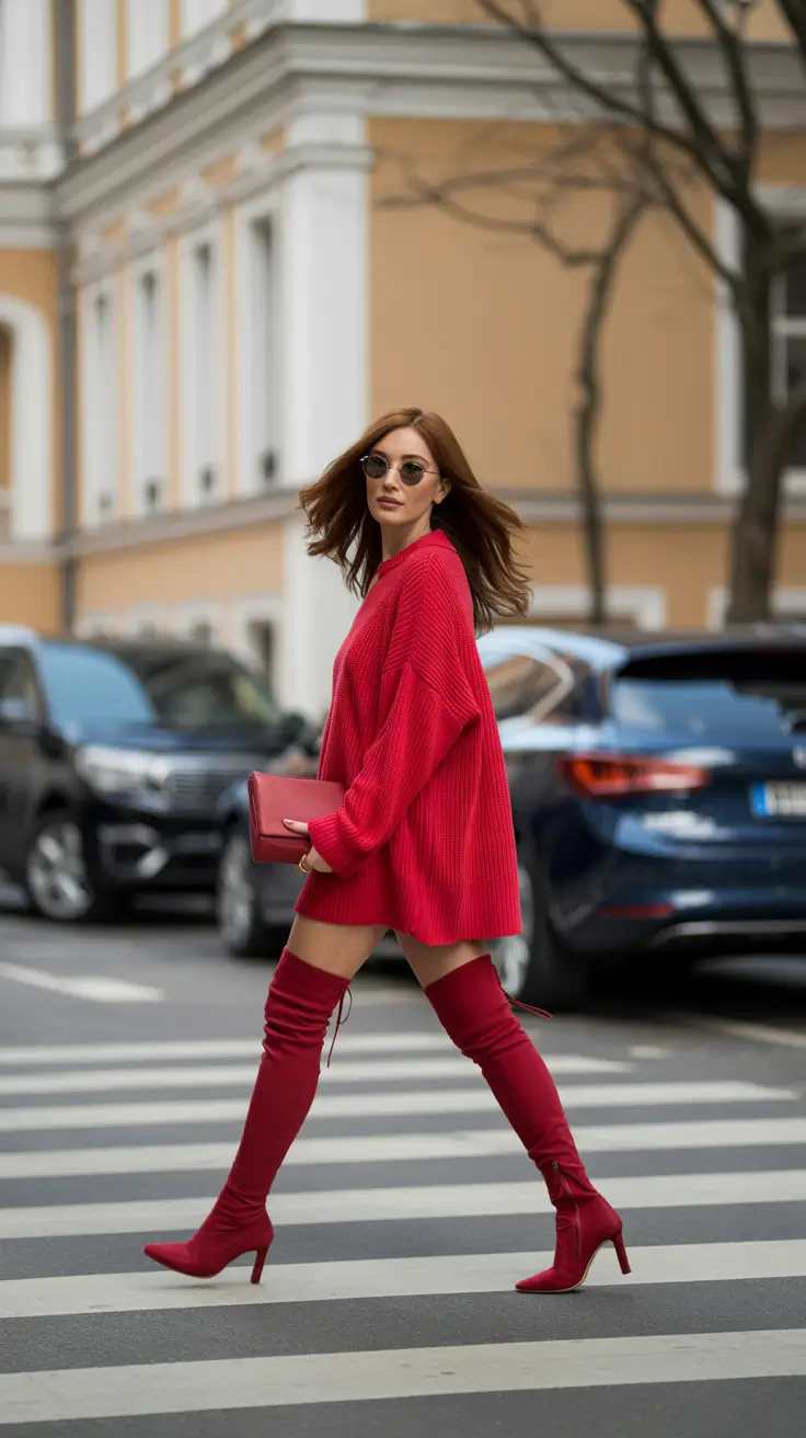 cute outfits 2026 Crimson Street Style