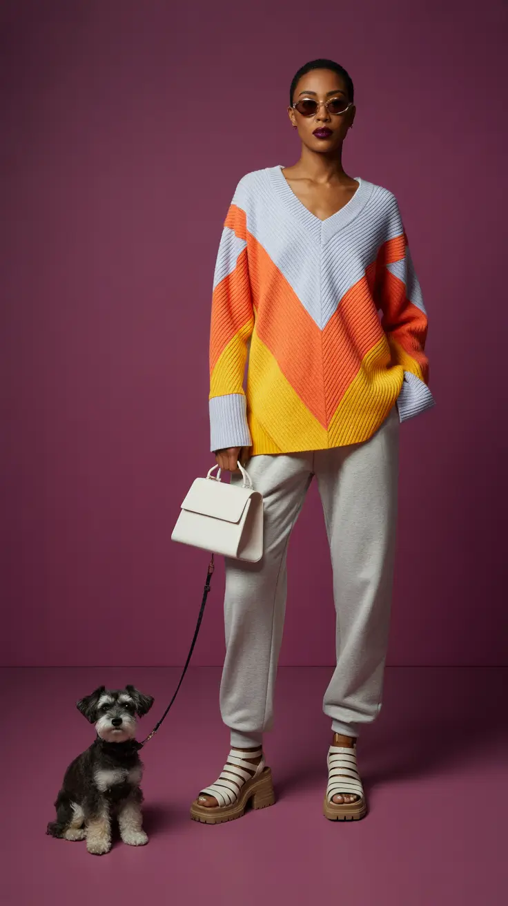 trendy outfits 2026 Playful Geometry Comfort