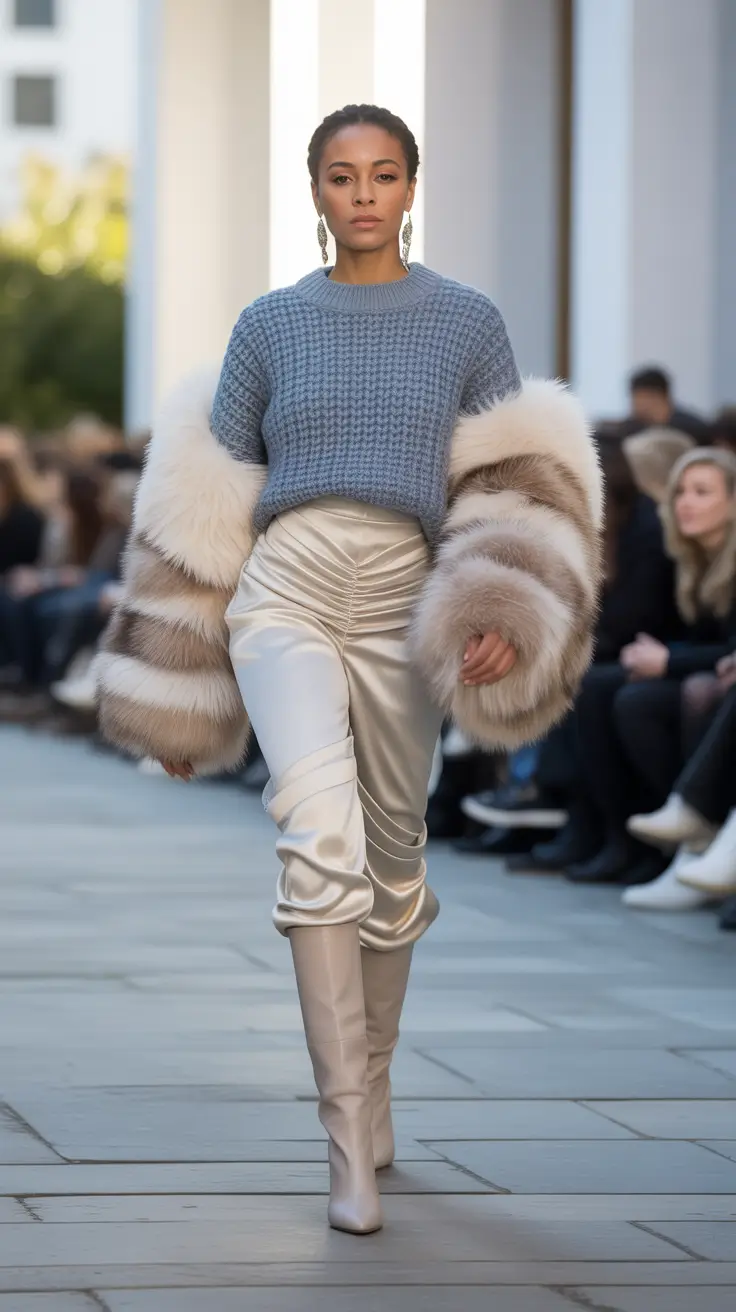 trendy outfits 2026 Frosted Elegance Revival