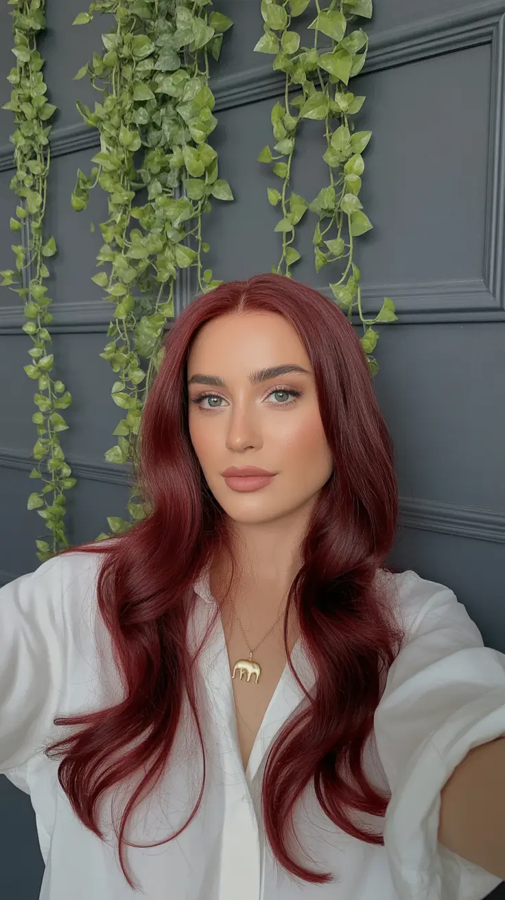 Top 45 Cherry Red Hair Color Trends & Inspiration for 2026