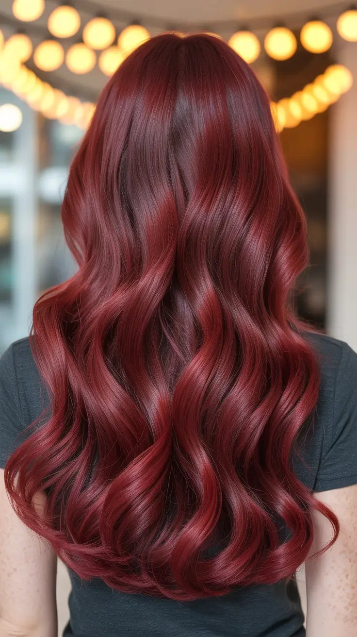 Top 45 Cherry Red Hair Color Trends & Inspiration for 2026