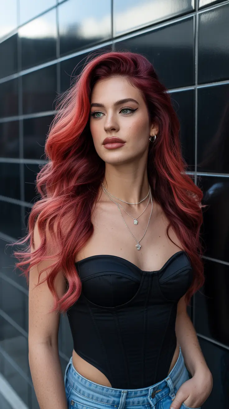 Top 45 Cherry Red Hair Color Trends & Inspiration for 2026