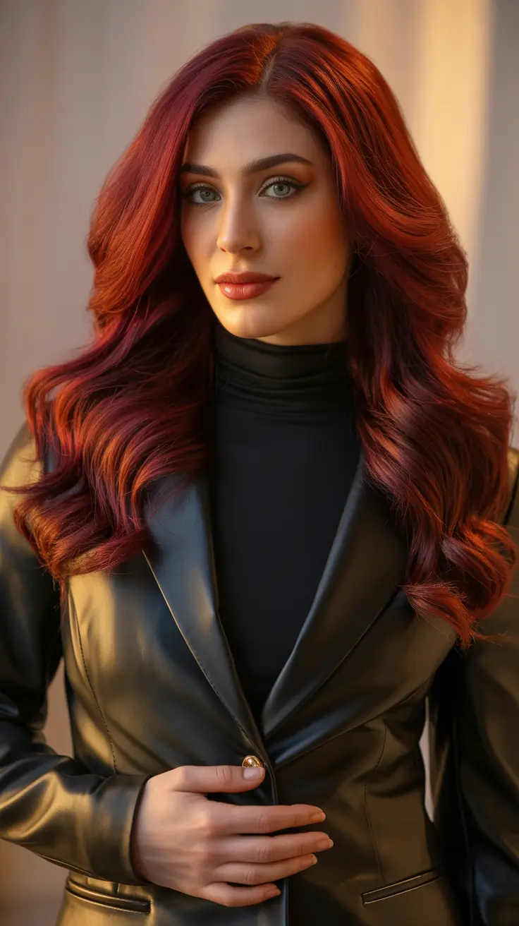 Top 45 Cherry Red Hair Color Trends & Inspiration for 2026