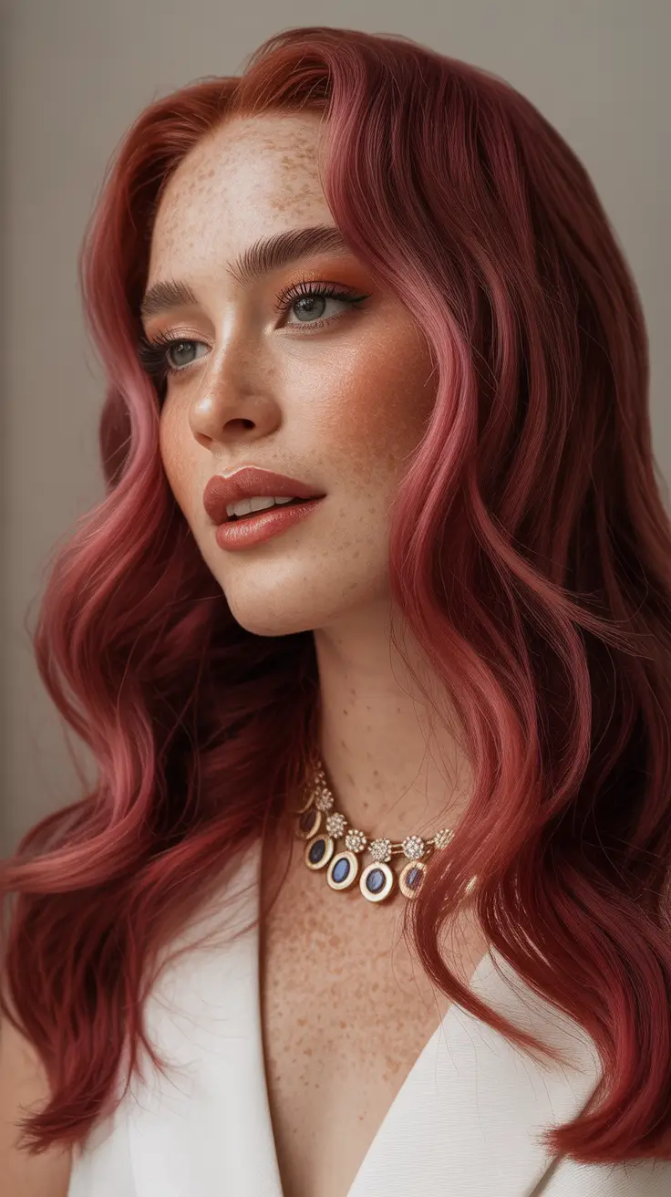 Top 45 Cherry Red Hair Color Trends & Inspiration for 2026