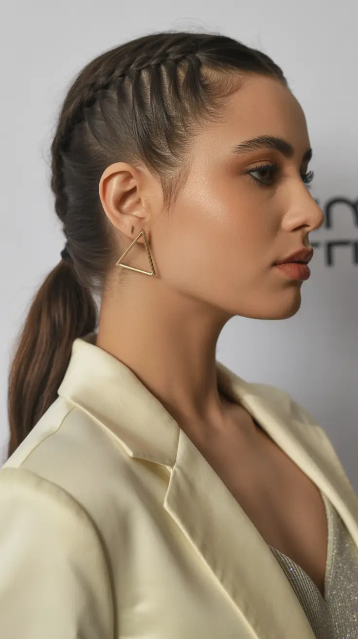 pony-tail-hairstyles-2026-edgy-cornrow-pony-confidence