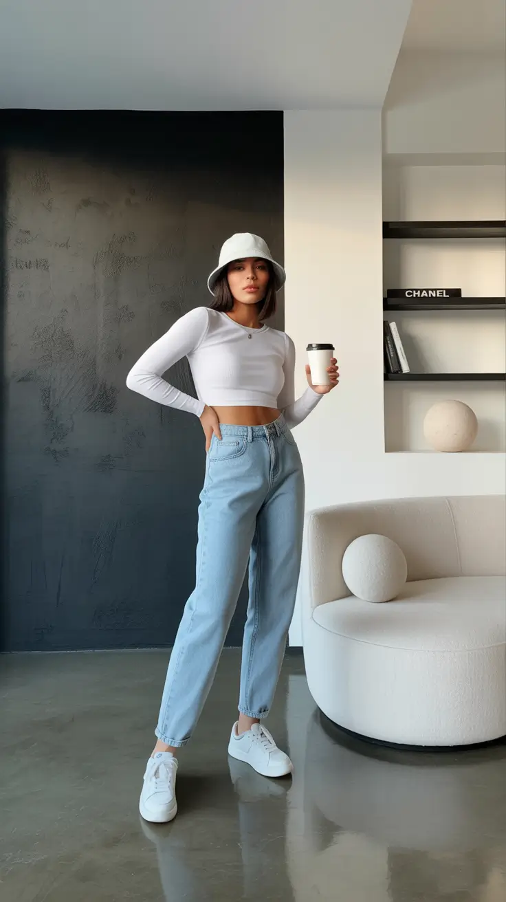 mom outfits 2026 Sporty Minimalism for On-the-Go Days