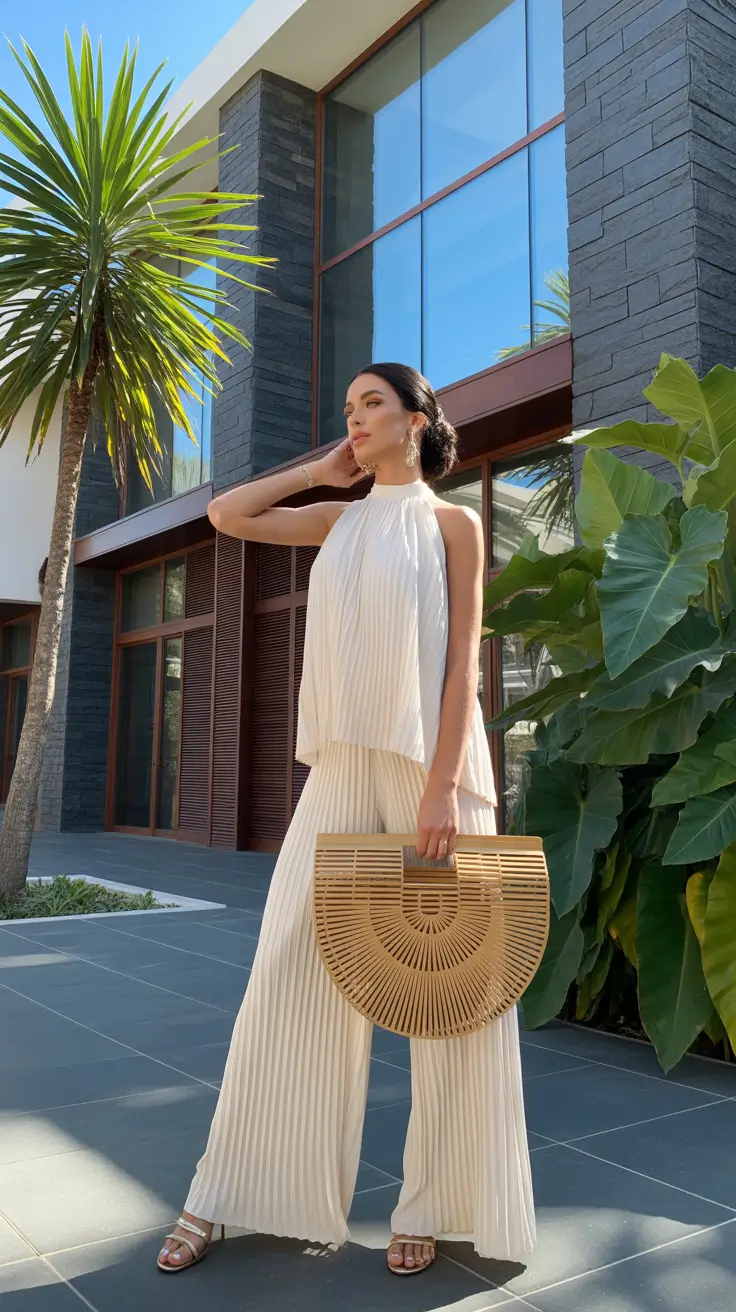 fashion outfits 2026 Minimal Pleated Freedom