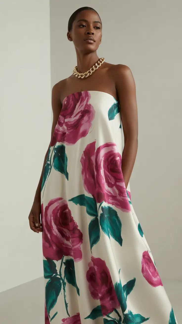 fashion outfits 2026 Bold Petal Poetry